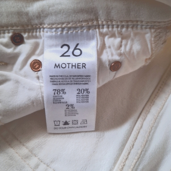 Mother | The Looker Ankle Zip Barefoot Princess Embroidered Colorful Trim Skinny - Picture 12 of 16